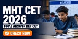 MHT CET 2026 Final Answer Key Out for PCM Group First Attempt